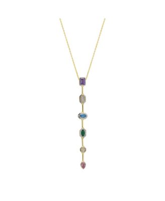Ожерелье Spero London Kaleidoscope Y Lariat Sterling Silver Drop