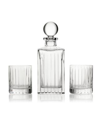 Marquis by Waterford Herald Decanter & Double Old Fashioned Glasses Set, 3-Piece