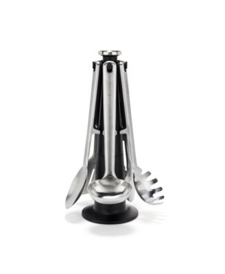 Joseph Joseph Elevate Steel 5-Piece Utensil Set with Carousel