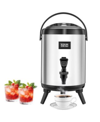Термос для напитков COZITO 1.5 Gal 6L из нержавеющей стали с дисплеем