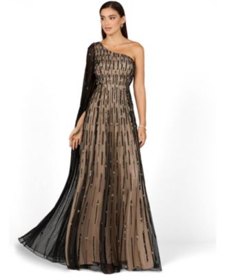 Женское вечернее платье Lara One Shoulder A-Line Gown