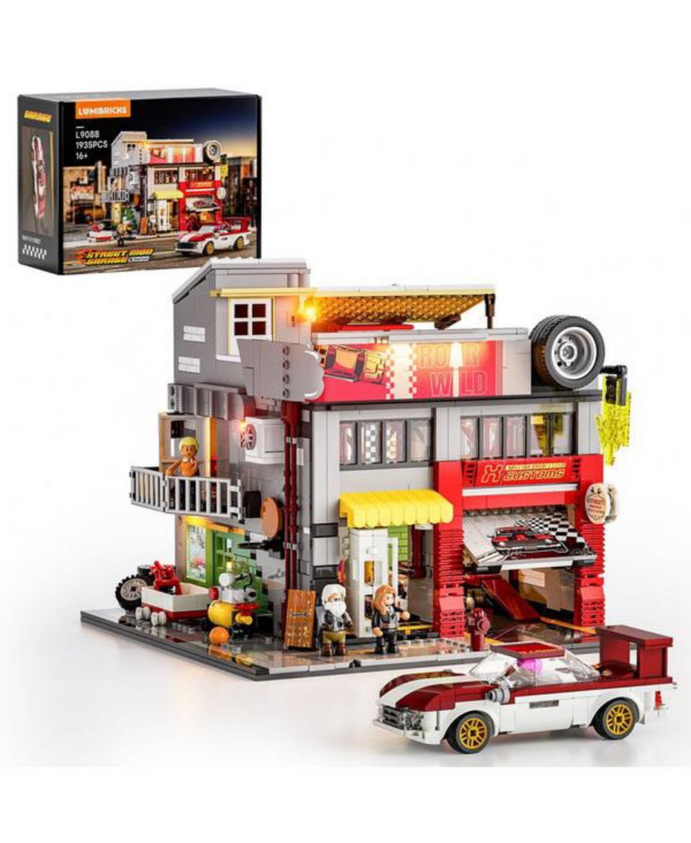 Lumibricks набор строительных кирпичиков Street MOD Garage
