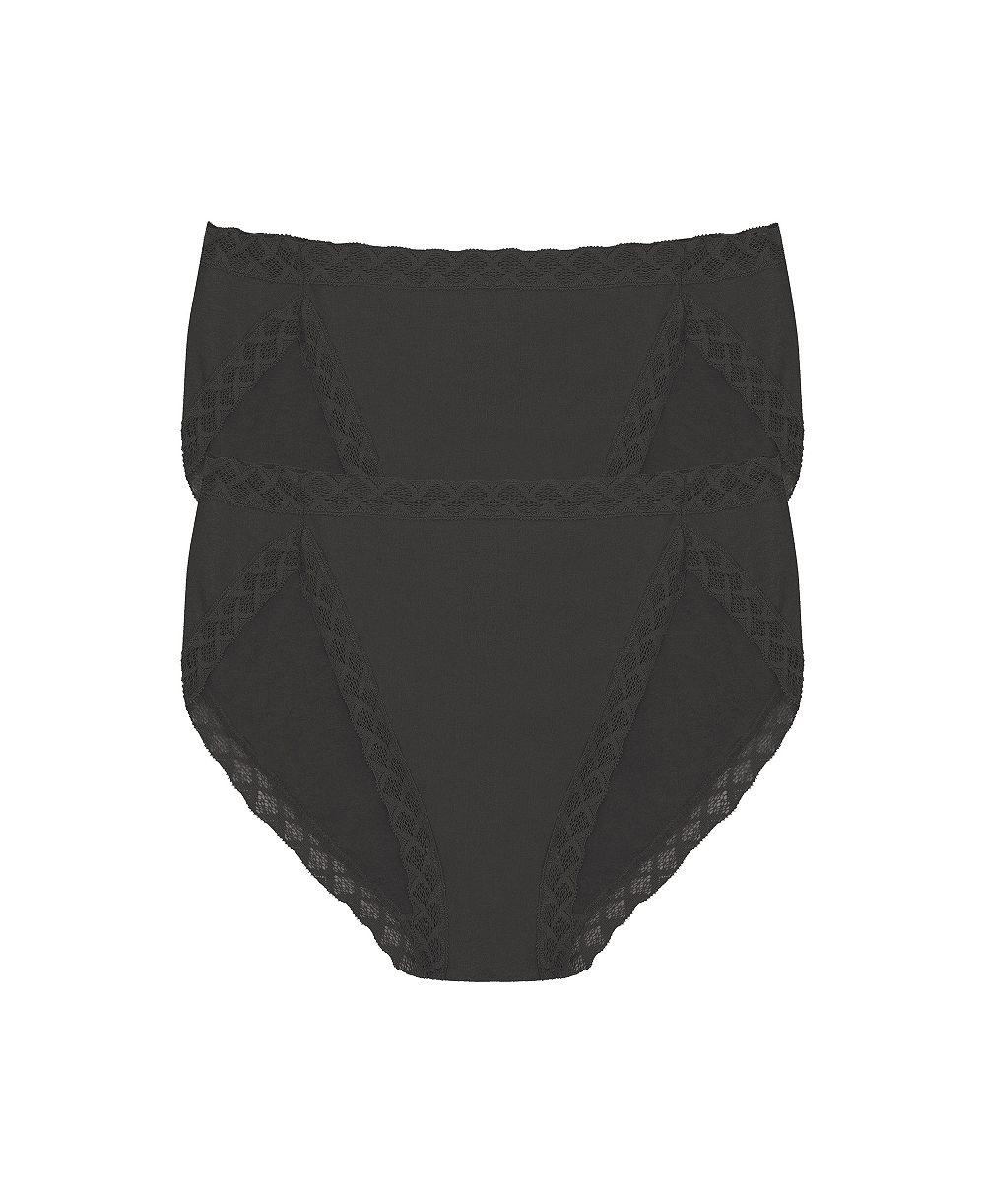 Natori Women's Bliss Pima Cotton French Cut Briefs 2-Pack