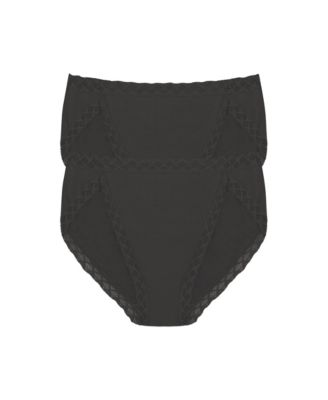 Natori Women's Bliss Pima Cotton French Cut Briefs 2-Pack