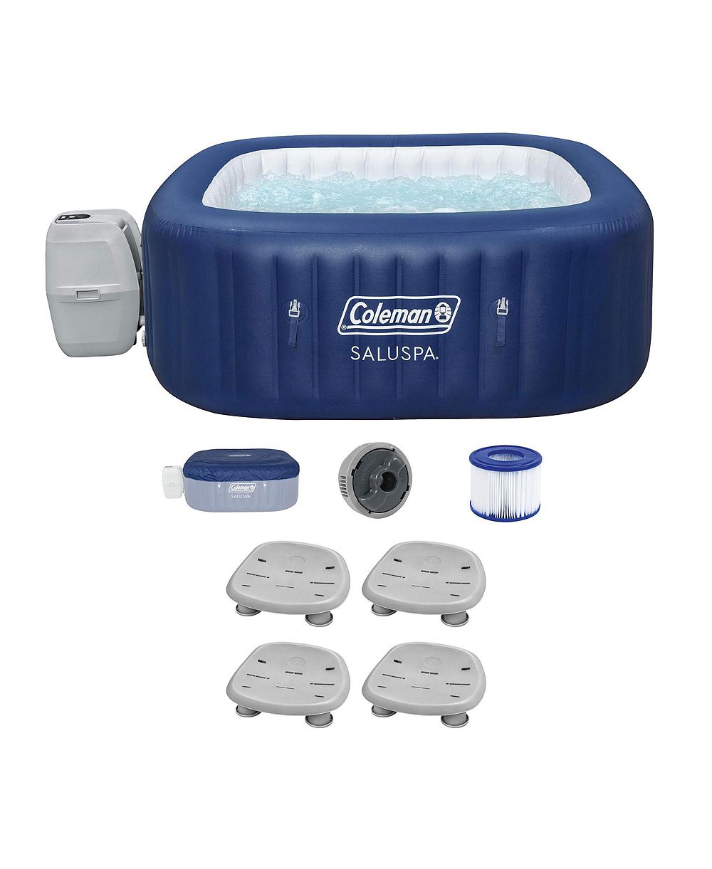 Bestway Coleman Hawaii гидромассажная ванна и сиденье SaluSpa с регулируемыми ножками