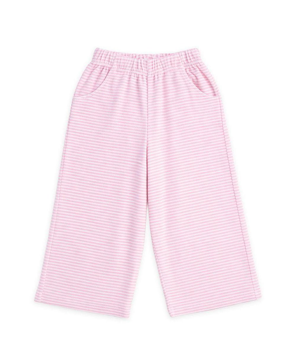 Брюки Florence Eiseman Stripe Terry Wide Leg для девочек 14-7