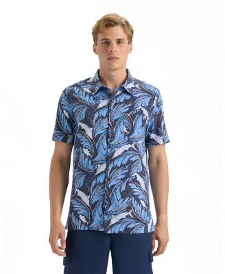 Salt Life Men’s Palm Promenade Woven Shirt
