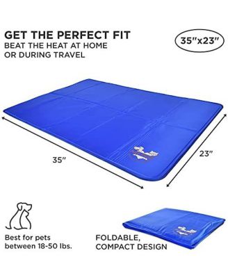 Arf Pets Self-Cooling Gel Dog Mat Delivers Pressure-Activated Relief With No Water, Power, Or Refrigeration Needed