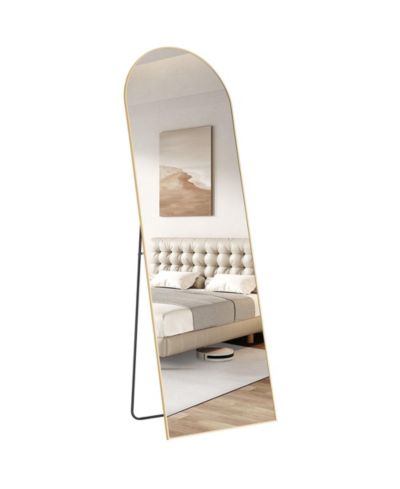 Напольное зеркало BUSDAYS 64 x 21 Inch Gold Arched Full Length