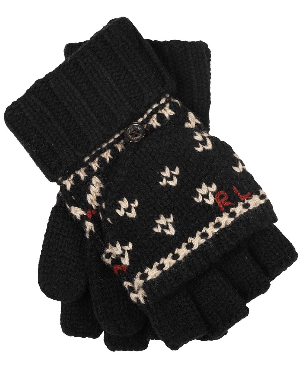 Мужские конвертируемые праздничные перчатки Polo Ralph Lauren