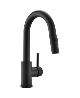 PHYING Pull Down Sprayer Sink Faucet Black Modern Multifunctional Faucet Design for Kitchen Bathroom Mini Bar Prep Counter