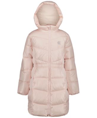 Куртка-пуховик Calvin Klein Girls' 4-6X Hooded