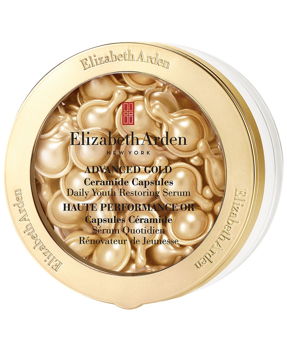 Elizabeth Arden капсулы сыворотки для восстановления молодости кожи с золотом и церамидами, 60 шт