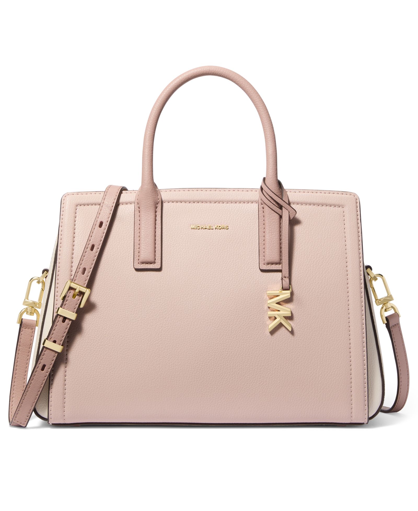 Сумка Michael Kors Laila Medium Color-Block Leather Satchel