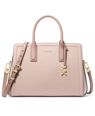 Сумка Michael Kors Laila Medium Color-Block Leather Satchel