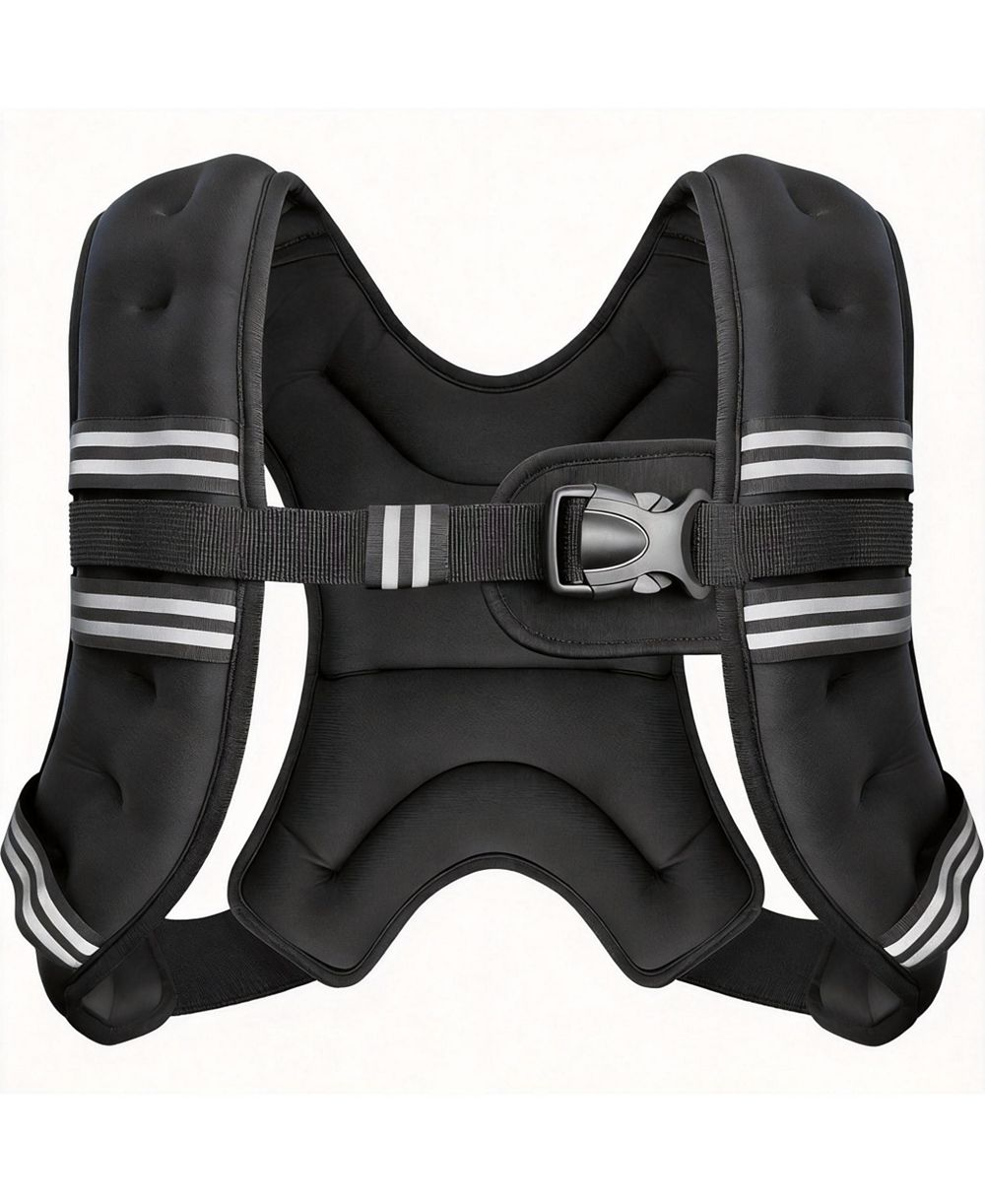 AOFAR Weighted Vest Reflective Adjustable Running Strength