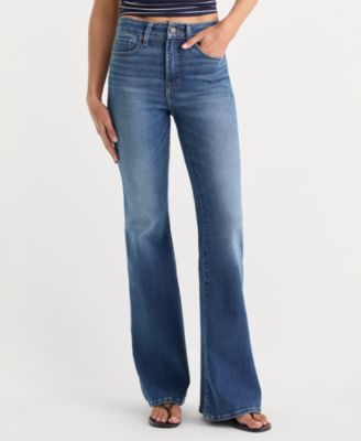 Good American Women's Soft Tech Good Legs Flare Jeans