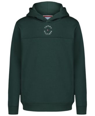 Tommy Hilfiger Детское худи с увеличенным капюшоном и фирменной полосой, размеры 8-20