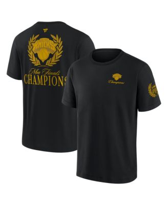 Мужская футболка Fanatics New York Knicks 2026 NBA Champions X USA 250 Heavyweight Black