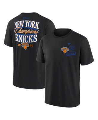 Fanatics Men's Black New York Knicks 2026 NBA Champions Elevated Legacy Heavyweight T-Shirt