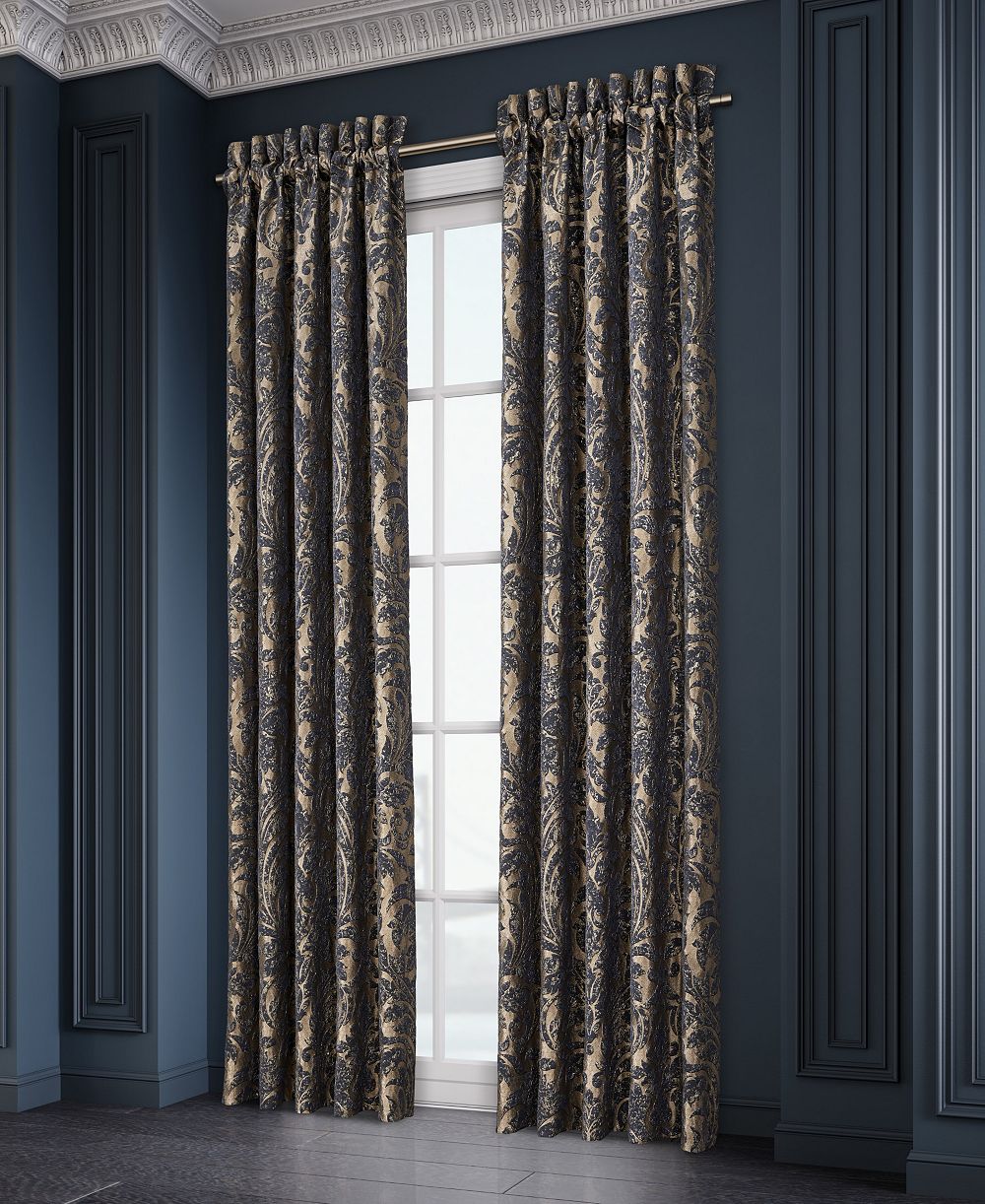 J Queen New York Glimmerstone Window Panel Pair, 50" x 84"