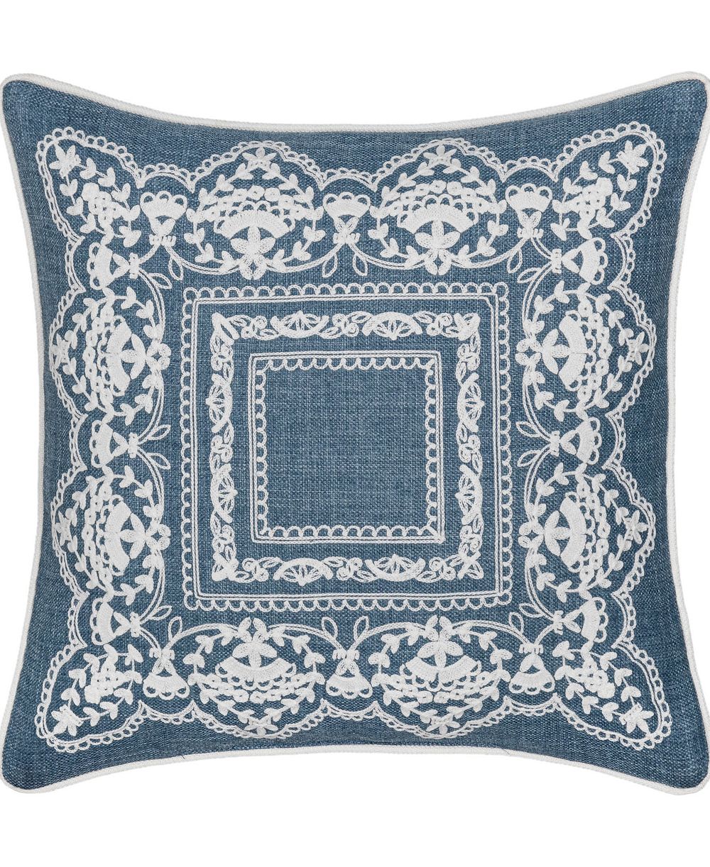 J Queen New York Chantalee Square Decorative Pillow, 18" x 18"