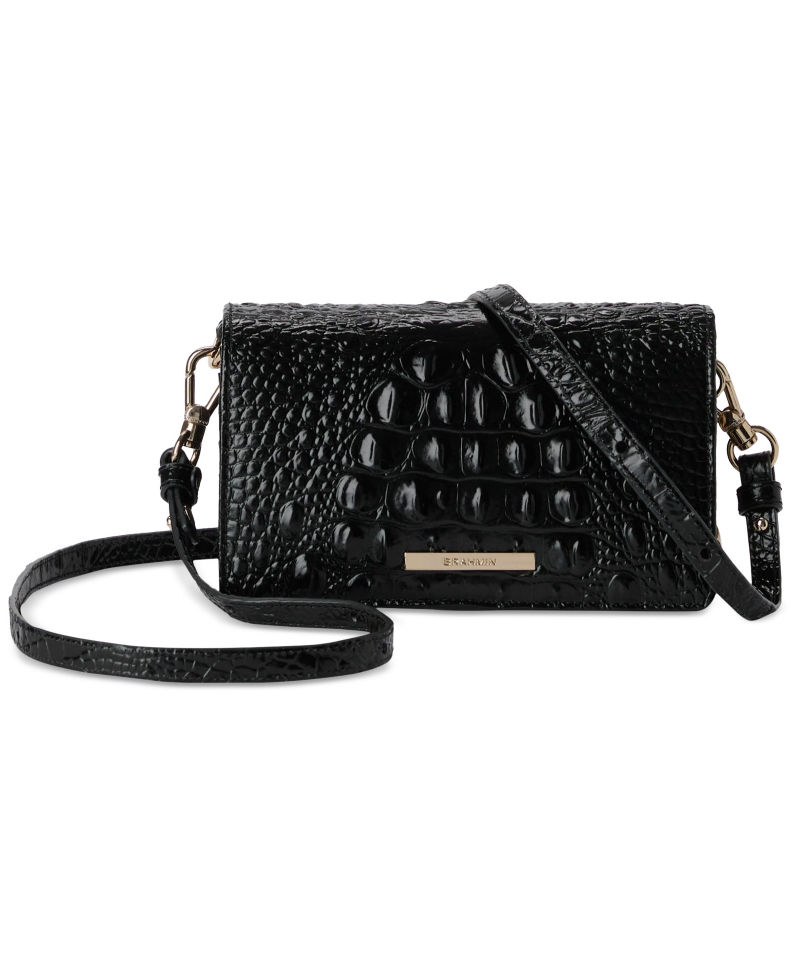 Brahmin Mini Minuette Leather Crossbody Bag
