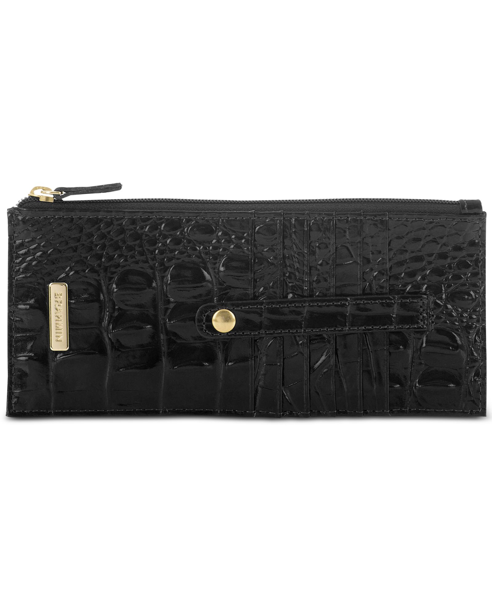 Кошелек Brahmin Credit Card Melbourne Embossed Leather