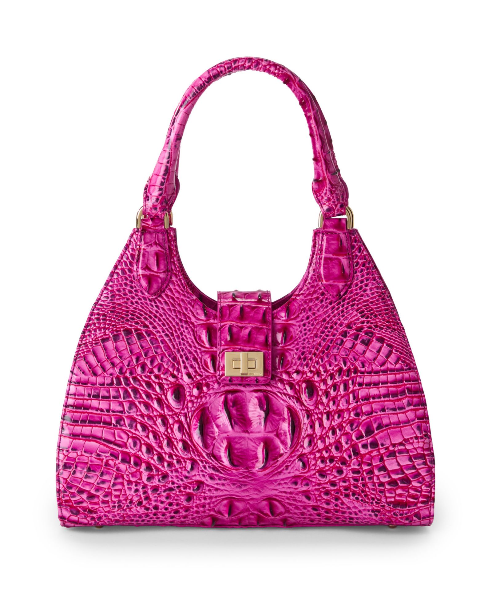 Brahmin Adrian Melbourne Small Leather Satchel Handbag