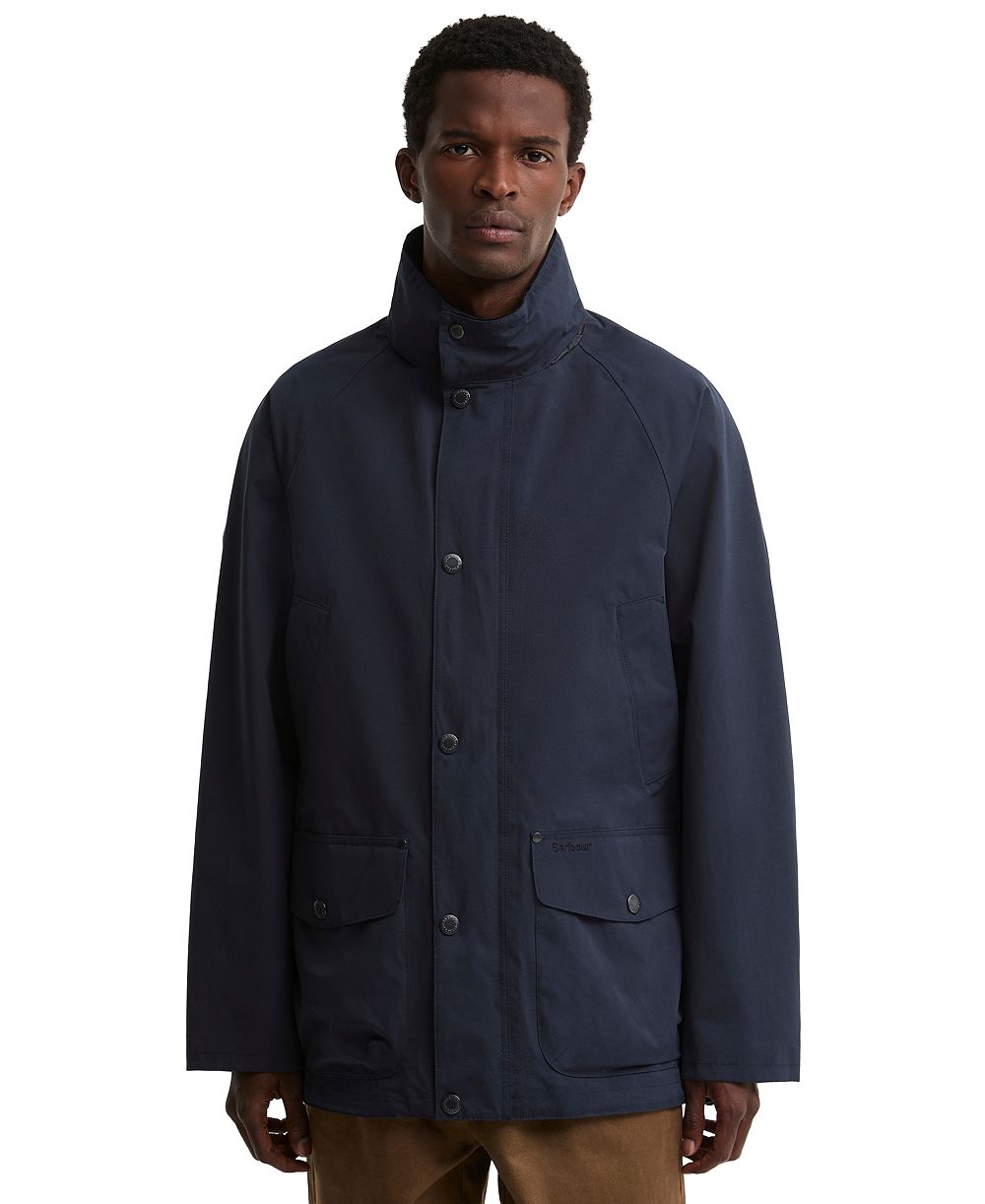 Barbour Men's Modern Bedale Waterproof Lightweight Stowaway-Hood Jacket