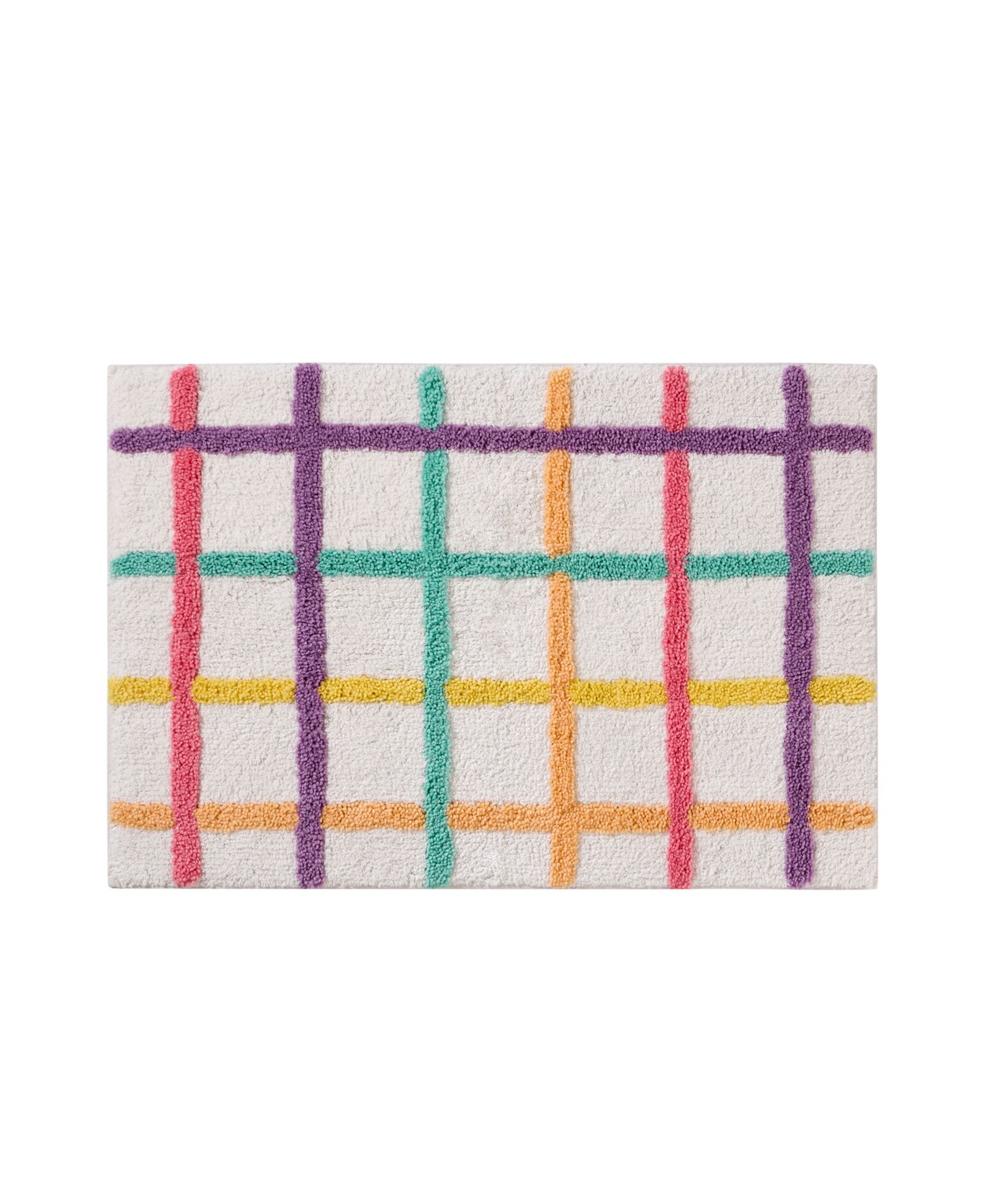 Хлопковый коврик для ванной Hallmark Chromatic Grid, 20" x 30"