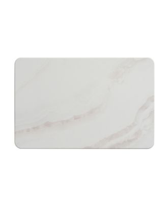 VCNY Home Marble Diatomite Stone Bath Mat, 16" x 24"