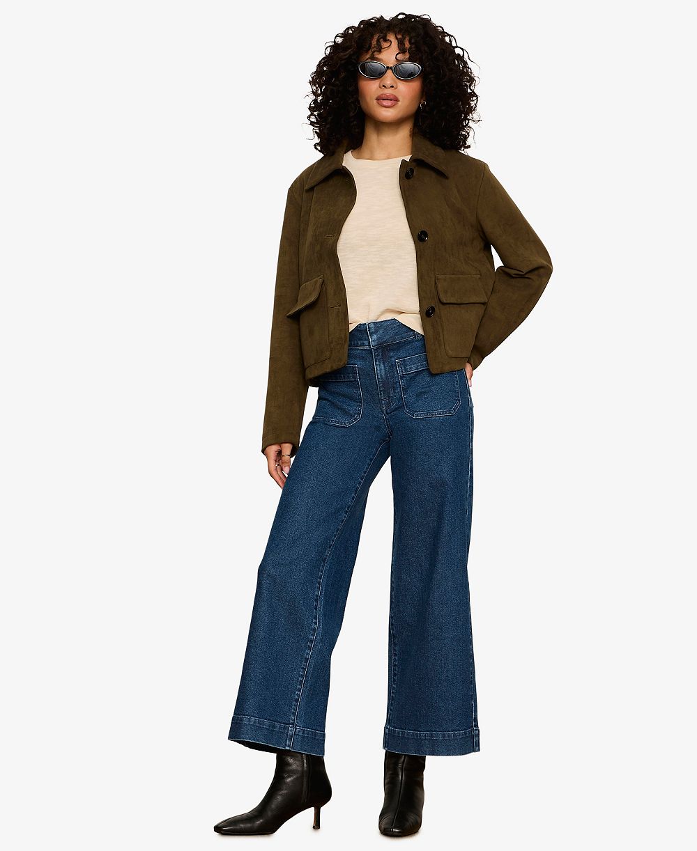 Sanctuary Petite Avid Long-Sleeve Jacket