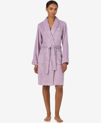 Lauren Ralph Lauren Women's Self-Tie Belt Short Robes