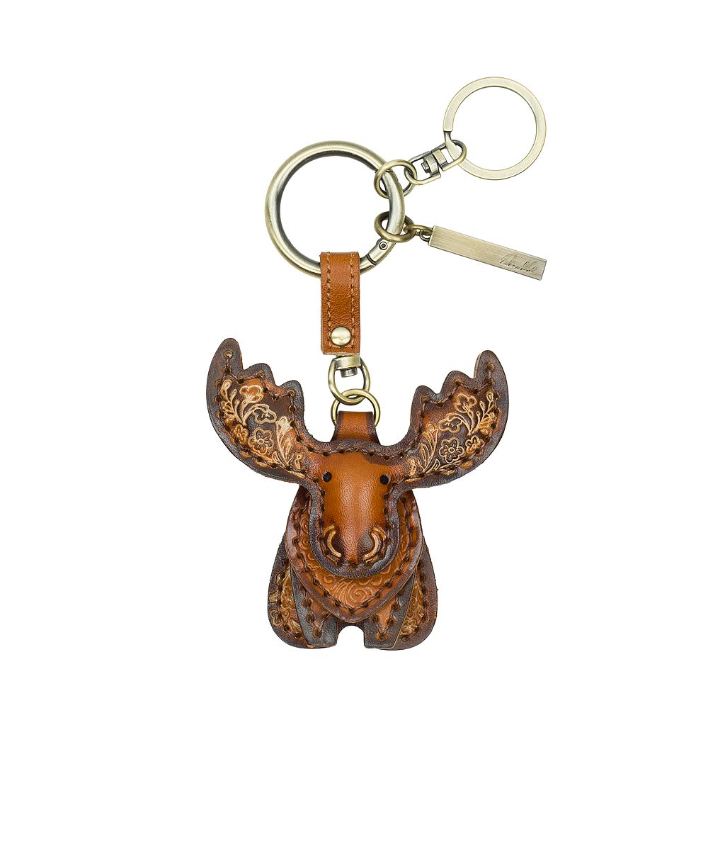 Patricia Nash Nordic Noble Moose Leather Bag Charm