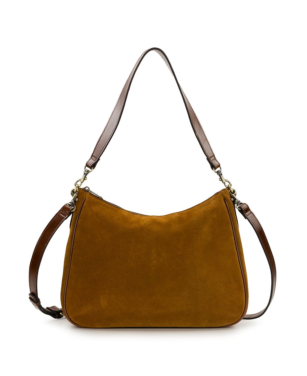 Patricia Nash Athani Suede Large Shoulder Handbag