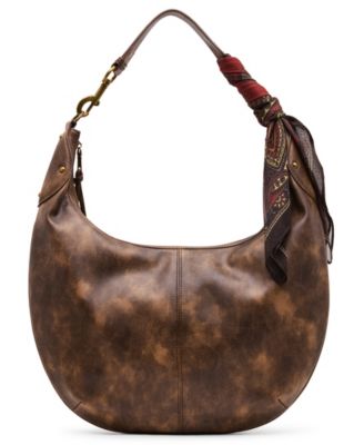 Steve Madden Olga-P Polyurethane Small Hobo Handbag