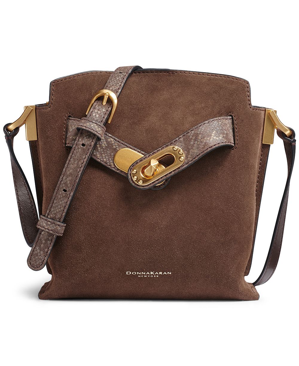 Donna Karan New York Bridgehampton Suede Crossbody Bag