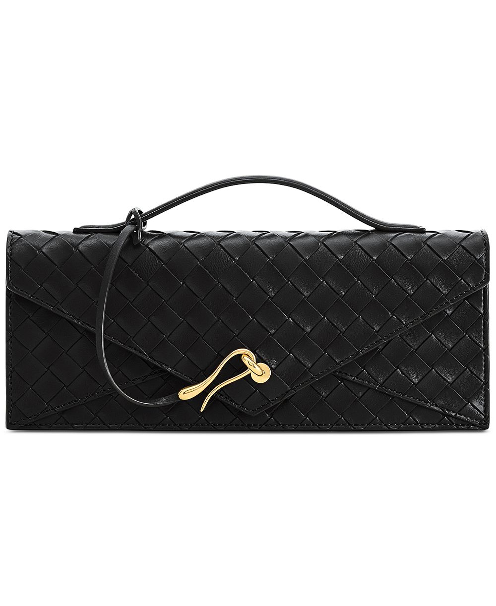 JW PEI Celeste Woven Textured Clutch Handbag