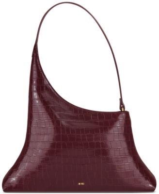 Burgundy Croc