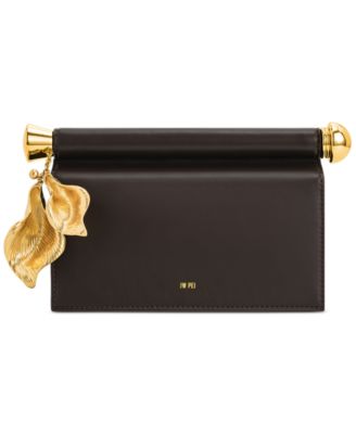JW PEI Holly Metal Pendant Clutch Handbag