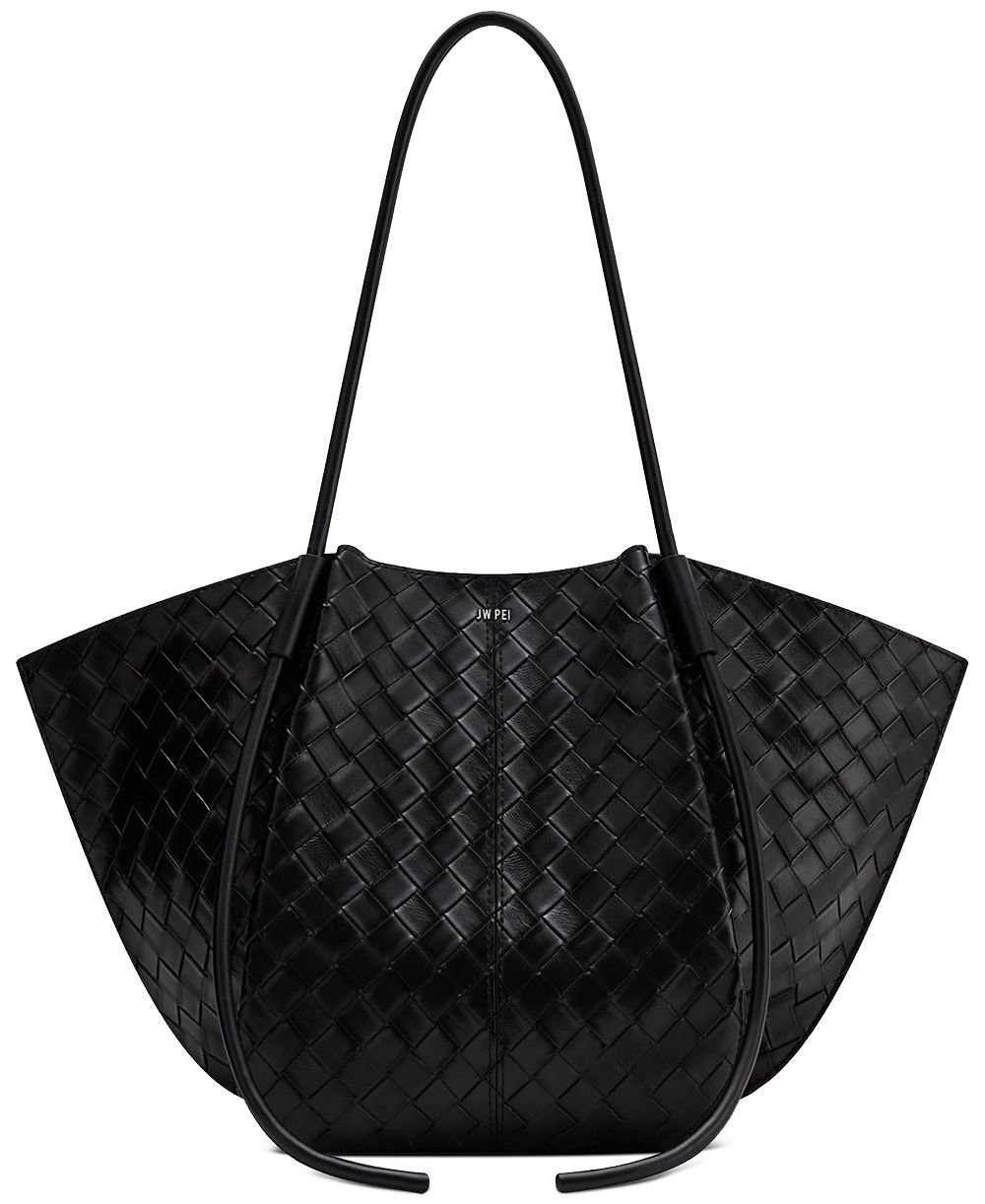 JW PEI Nala Wide Weave Tote Handbag