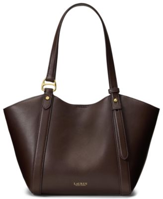 Lauren Ralph Lauren Tasha большая кожаная сумка тоут