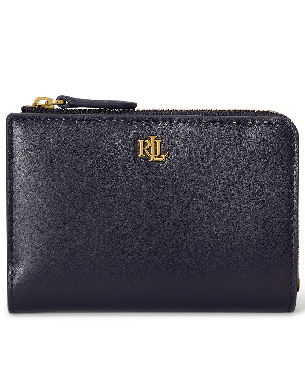 Lauren Ralph Lauren Smooth Leather Small Bifold Wallet