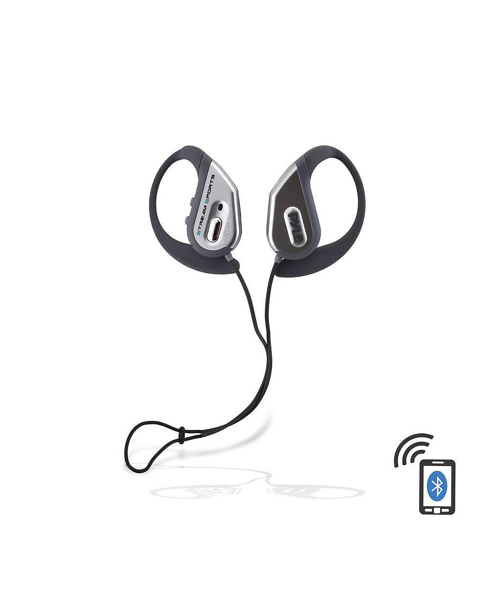 Pyle Stream Wireless Water Resistant Rechargeable Ear-Hook Earbuds