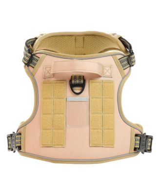 RUIE No Pull Tactical Dog Harness Adjustable Vest with Handle for 50 to 80 lb