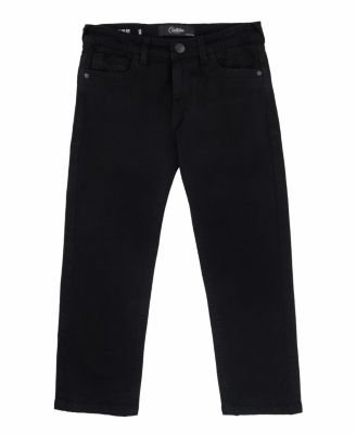 CULTURA Big Boys 8-18 Slim Fit Saddle Stitch Flap Pocket Color Western Jeans