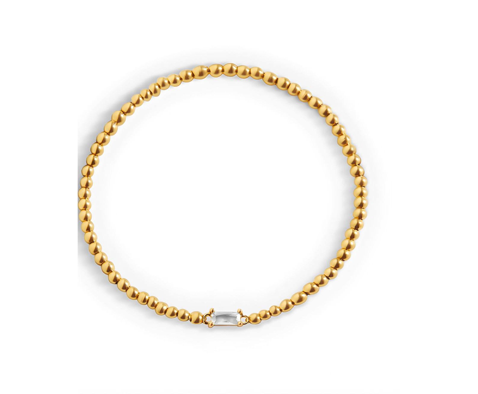 Браслет Mint & Lily Gold Tone Beaded Birthstone