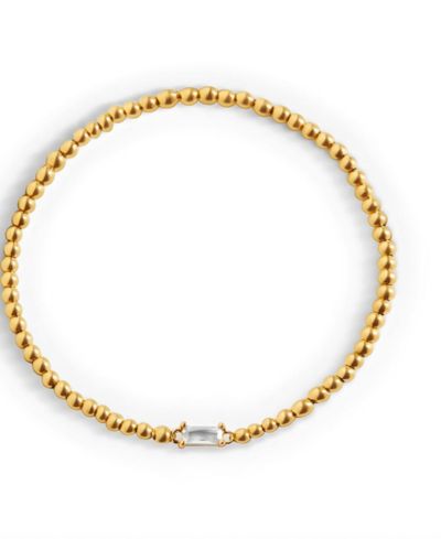 Браслет Mint & Lily Gold Tone Beaded Birthstone