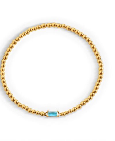 December blue zircon